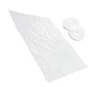 Operitacx Film d'isolation à travers vent laisser film de fenêtre isolation des fenêtres Joint de fenêtre film thermique de fenêtre kit d'isolation de fenêtre intérieure PVC Transparent