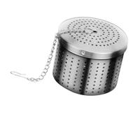 Operitacx Filtre à Thé en Acier Inoxydable 304 Mini, Passoire à Assaisonnement Pratique et Délicate, Peut être Suspendue Casserole, Épices Médecine Traditionnelle Chinoise