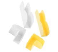 Operitacx Fixateur de Parc à Jeux en Plastique 4pcs Clips Antidérapants Support pour Clôture Intérieure Angle Droit et Plat Sécurité pour Bébé