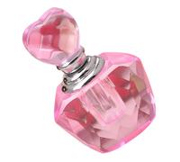 Operitacx Flacon de Parfum de Voyage Boîte Cœur Rose en Verre | Coffret Décoratif, Usage Fêtes D’anniversaire et Soirées, Pièce de Collection, Style Romantique