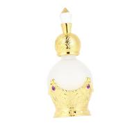 Operitacx Flacon de Parfum Vide en Verre Or 15ml pour Huiles Essentielles, Léger et Élégant Style Vintage pour Collection d'art en Verre