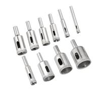 Operitacx Forets Diamantés Verre et Marbre Certifiés, Kit Multi-tailles 6-26 Mm, Haute Précision pour Perçage Céramique, Carrelage et Granit, Usage Professionnel, Lot 20 Pièces pour Travaux