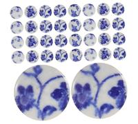 Operitacx Fragments de porcelaine bleu et blanc décoration céramique carreaux de pour l artisanat petits carreaux tuiles pour l artisanaat en porcelaine
