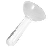 Operitacx Glass Grinding Rod For Pigments Transparent Glass Muller Pestle For Oil Painting Watercolor Traditional Chinese Paints Ergonomic Large Grinding Head
