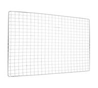 Operitacx Grille de Barbecue Multifonction en Métal 27X27 CM Filet à Mailles pour Cuisson Extérieure de Viande Légumes Poisson Compatible Barbecue Gaz