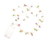 Operitacx Guirlande Lumineuse LED Mini Ampoules Lampe Suspendue Décorative Guirlande Boule Lumineuse pour Noël Chambre Fête Lumière Douce et Chaleureuse