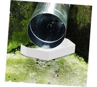Operitacx Gutter End Cap PVC Durable pour Gouttières et Descente Eau Installation Facile et Étanche Protection Débordement pour Maisons Modernes et Traditionnelles