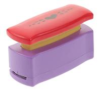 Operitacx Hole Puncher For Scrapbooking DIY Crafts Labor Saving Plastic Paper Punch With Neat Edge Cutting Portable And Easy To Use For Children And Art Projects