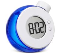 Operitacx Horloge à Eau Numérique LED Bleue de Table, sans Batterie