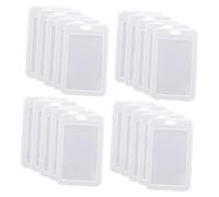 Operitacx Housse De Bus Support De Rangement 30 Pcs Protecteur Transparent à Clapet Portable Pour Étudiants Et Professionnels