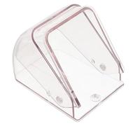 Operitacx Housse Étanche Transparente pour Sonnette sans Fil Protection Pluie Extérieure Installation Facile sur Murs Extérieurs Protège Les Intempéries et Humidité