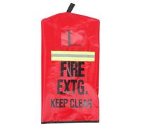 Operitacx Housse pour extincteur : Manchon de Protection Robuste de 6 kg Contre Les éraflures et Les dommages - Accessoires - Protection de borne d'incendie isolée avec Bande réfléchissante