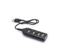 Operitacx Hub USB 2.0 Répartiteur 4 Ports pour Ordinateur Portable Concentrateur USB Polyvalent Transfert De Données Rapide Compatible Pc Tablette Smartphone