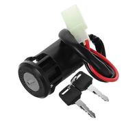 Operitacx Interrupteur allumage et Fonction Anti-vol en Alliage D'aluminium Noir Démarrage Rapide Accessoire Clé Inclus pour Atv et Motoneige