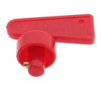 Operitacx Interrupteur de Coupure de Batterie pour Voiture et Bateau en Plastique Rouge, Performance Stable et Efficacité Énergétique, pour Panneau de Commutation Camping-car