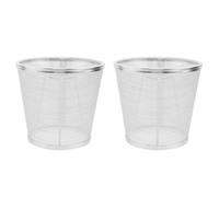 Operitacx -jours Design Élégant et Créatif en Tissu Argenté Lot de 2 pour Lampe de Table pour Décoration de Salon et Chambre à Coucher