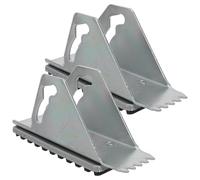 Operitacx Kit 1 Paire Pieds D'échelle Antidérapants Rembourrés Caoutchouc 21x11x7 Cm, Accessoires Remplacement Escabeau à Rallonge, Stabilité Sécurité Usage Intérieur Extérieur