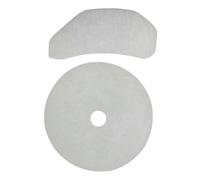 Operitacx Kit De 2 Filtres De Remplacement Pour Sèche-linge 1 Filtre D’échappement 235x34 Mm Compatible Filtration Pour Évacuation Et Prise D’air