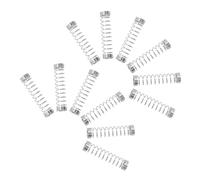 Operitacx Kit de 50 Ressorts de Compression pour Recharge de Stylo Bille en Acier Inoxydable, Diamètre 0,4mm, Élasticité Stable, Compatible pour Écriture et Réparation