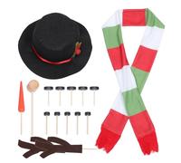 Operitacx Kit de Décoration Bonhomme pour Fabriquer Un Bonhomme de Accessoire Soi-même pour Habiller de Kit pour Garçon Fille