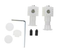 Operitacx Kit de Fixation pour Suspendues Vis et Joint Mural Robustes Accessoires pour Montage Wc et Antirouille Installation Salle de Bain Facile