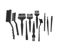 Operitacx Kit de Nettoyage Antistatique pour Clavier Ordinateur Portable et Électronique, Ensemble Brosses Polyvalentes 11 Pièces, Usage Professionnel Bureau et Réparation, Poignée