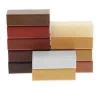 Operitacx Kit de Réparation pour Plancher Stratifié 11 Bâtons de Cire Multi-couleurs, Cire de Remplissage pour Bois et Parquet, Efface Rayures pour Sols Vinyle et Carrelage, Entretien