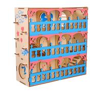 Operitacx Labyrinthe Présent pour Animaux de Compagnie en Bois pour Hamster et Petits Animaux, Exercice Divertissant et Prévention de L'obésité