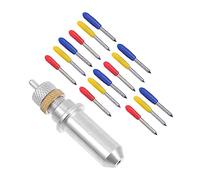 Operitacx Lames De Coupe pour Découpeuses De Vinyle Outil De Découpe De Machine De Gravure Remplacement pour Lames De Découpe Usage pour Films Et