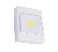 Operitacx Lampe Led Cob à Piles Sans Fil Applique Murale 500 Lumens Interrupteur Sans Fil Montage Magnétique Et Adhésif Placard Escalier Armoires Ip44 Blanc