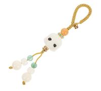 Operitacx Lanière de Téléphone Bodhi Décoration Perles Porte Clé Multifonctionnel pour Clés de Téléphone