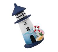 Operitacx Lanterne Phare Nautique Résine Étanche Abat-jour de Remplacement pour Lampes Solaires Extérieures Décoration Paysagère pour Jardin Terrasse Allée