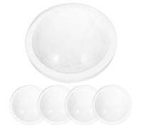 Operitacx Lentille Convexe Facile à Utiliser pour Usage Personnel ou Professionnel Concentration Faisceau Pmma 12,5 Mm 5 Pièces, Accessoire Optique pour Lampe de Poche LED