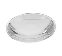Operitacx Lentille de condenseur optique convexe : 69 mm, verre plat convexe transparent, accessoire de rechange pour l’équipement optique de laboratoire et l’étude de la physique