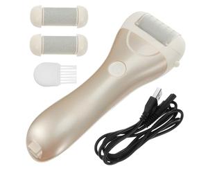 Operitacx Lime Électrique pour Pieds Exfoliante, Éliminateur de Peaux Mortes et Callosités, Appareil Rechargeable Batterie Longue Autonomie, Soin Professionnel pour Talons Couleur Aléatoire
