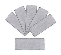 Operitacx Lingettes de Remplacement Lot de 6 Pièces pour Balai à Franges en Fibre Réutilisables Compatibles Balai Serpillère Professionnel pour Sols Propres