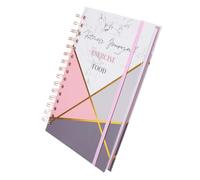 Operitacx livre de plan de remise en forme cahier d'entraînement journal d'entraînement pour hommes traqueur de but de gym femmes équipement d'exercice pour les femmes Papier