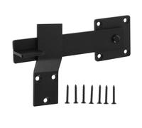 Operitacx Loquet de Porte Coulissante Métallique avec Mécanisme Emboîtement Robuste Installation Facile pour Portes Abri Clôture et Placard Verrouillage Pivotant Sécurisé
