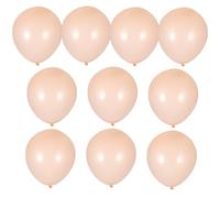 Operitacx Lot de 10 Ballons Ronds en Latex Orange, Décorations de Ballons de Fête Résistants et Solide, pour Festival ou Présent de Diplôme