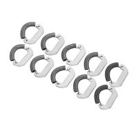 Operitacx Lot de 10 Clips de Ressort pour Poignée de Réglage de Lit Médicalisé, Goupilles de Positionnement Manuelles, Accessoires Infirmiers pour Lit D'allaitement, Fixation