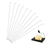 Operitacx Lot De 10 Fils De Rechange Pour Trancheuse À Fromage En Acier Inoxydable Fil Coupe-Fromage Pour Couper Jambon Et Accessoire De Cuisine Facile À Nettoyer