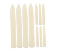 Operitacx Lot de 10 Outils de Rainurage pour Plioirs en Os pour L'artisanat Du Papier La Reliure Et Le Scrapbooking Machine à Plier Le Plastique pour Cartes Et Travaux Manuels