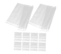 Operitacx Lot de 10 Pochettes Rigides pour Films Négatifs de Pages de Rangement pour Supports de Photos