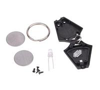 Operitacx Lot De 10 Porte-clés Led Mini Lampe De Poche Ultra Lumineux Plastique Compact Pour Camping Et Randonnée Accessoires D'urgence
