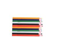 Operitacx Lot de 12 Crayons Gras Pelables Colorés pour Couture, Stylo de Tailleur en Matériaux Composites, pour Papier et Bois en Dessin Industriel Couleur Aléatoire