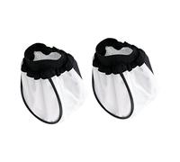 Operitacx Lot de 2 Abat-Jour en Tissu pour Lampe Flash Appareil Photo Accessoire Photo Léger Portable Couleur Blanche Usage Réutilisable en Intérieur et Extérieur