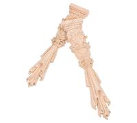 Operitacx Lot de 2 Appliques en Bois Sculpté Décoratif pour Meubles, Lambris Intérieur en Bois Naturel, Facile à Peindre et Résistant à l'usure, pour Décoration Intérieure