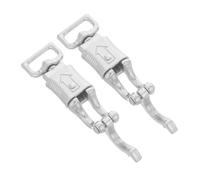 Operitacx Lot De 2 Clips De Sangle Robustes En Alliage De Qualité Marine Pour Rênes Et Cordes, Avec Accessoires De Sécurité, Équipement De Sauvetage Rapide, Laisse Pour Animaux, Corde De