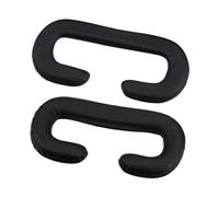 Operitacx Lot de 2 coussinets pour le visage VR en cuir synthétique - Respirant - Soulage la pression - Compatible avec HTC Vive et coussinets de rechange - Facile à nettoyer - Confortable pour de