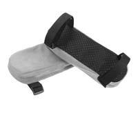 Operitacx Lot de 2 Coussins D'accoudoir Universels Gris pour Fauteuil Roulant, Remplaçants Ergonomiques en Matériau Antidérapant, Accessoires Confortables pour Soulager la Pression et Usage